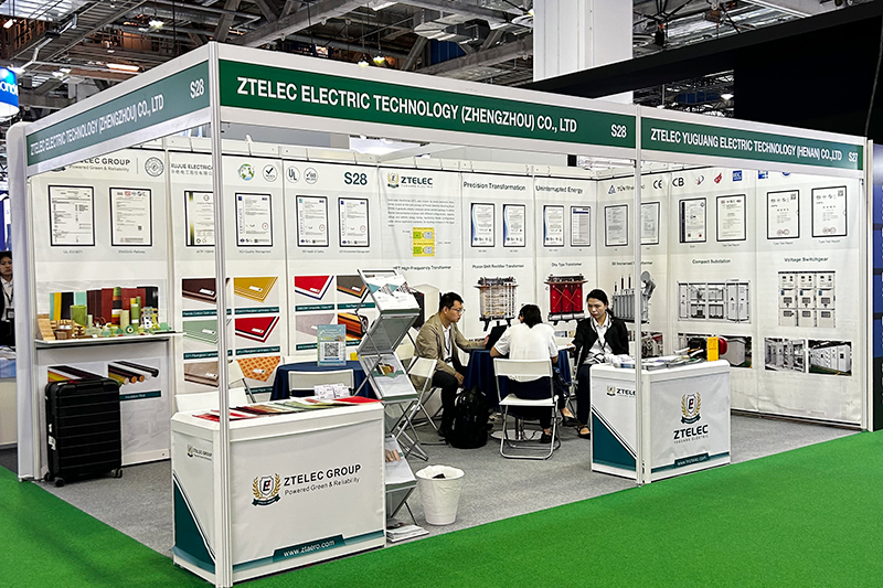 ZTELEC Electric: трансформаторы и комплектные подстанции на Data Centre World Singapore